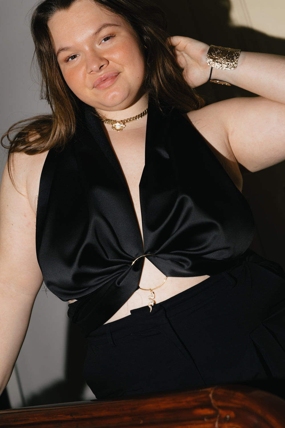 TON INDISPENSABLE SATIN NOIR