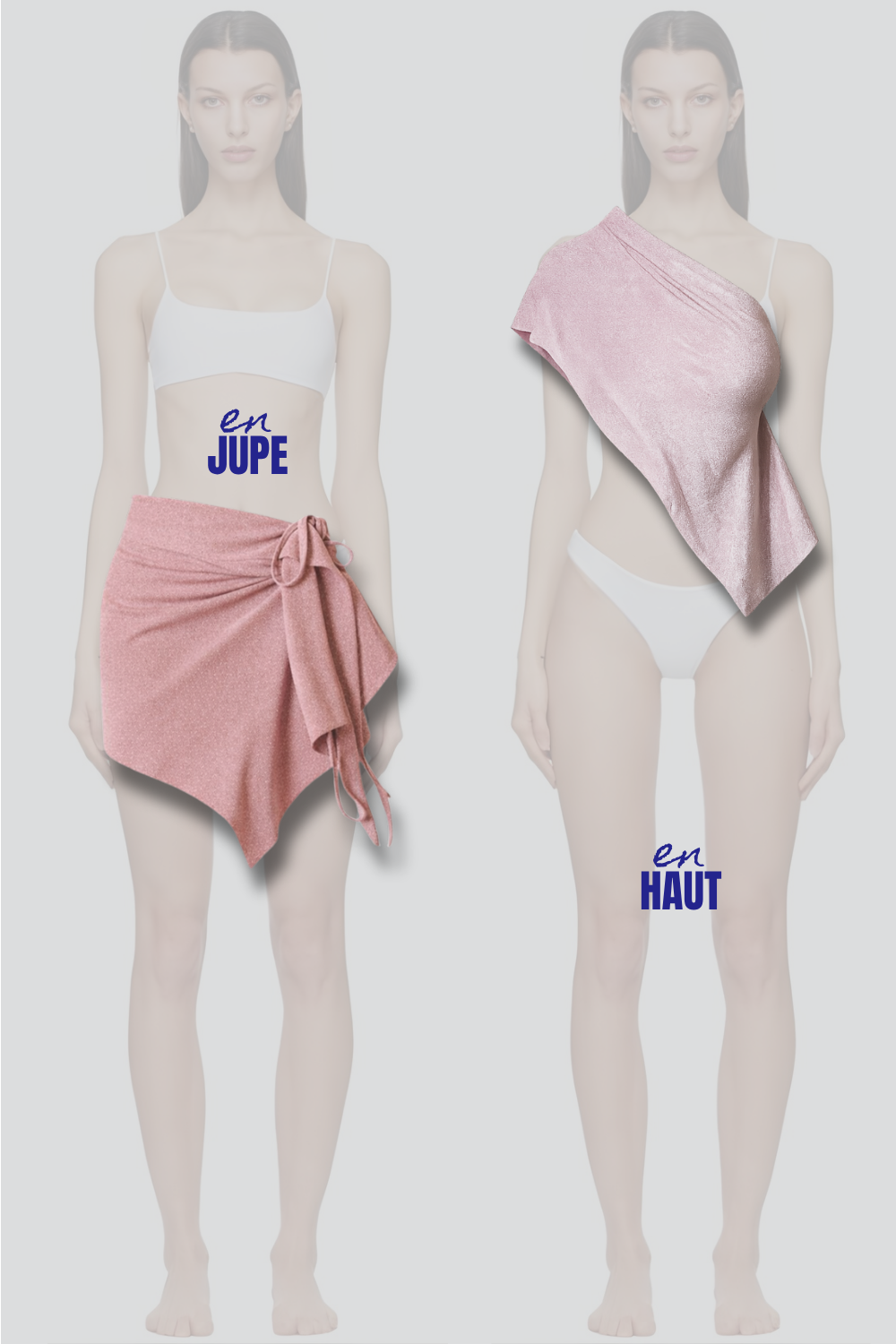 L'INCONTOURNABLE HAUT-JUPE ROSE
