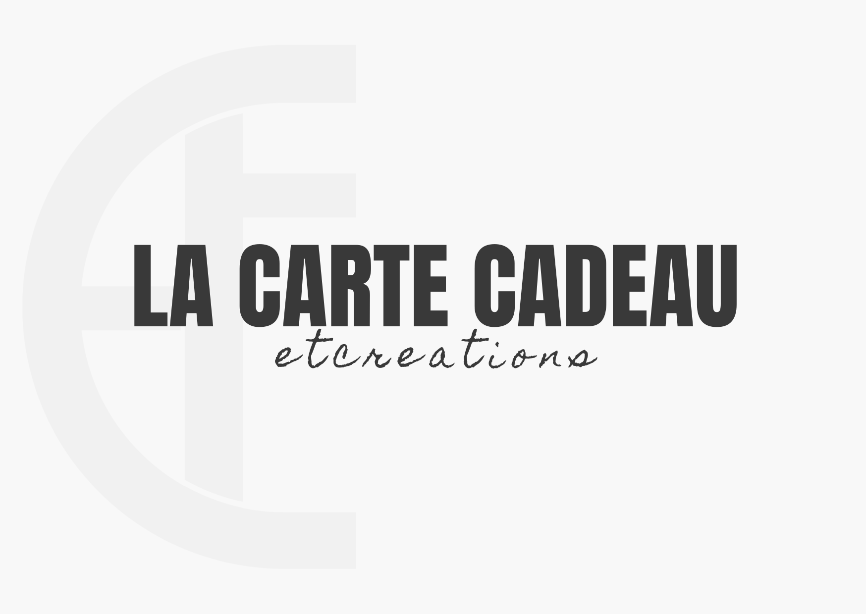 Carte cadeaux EtCreations®