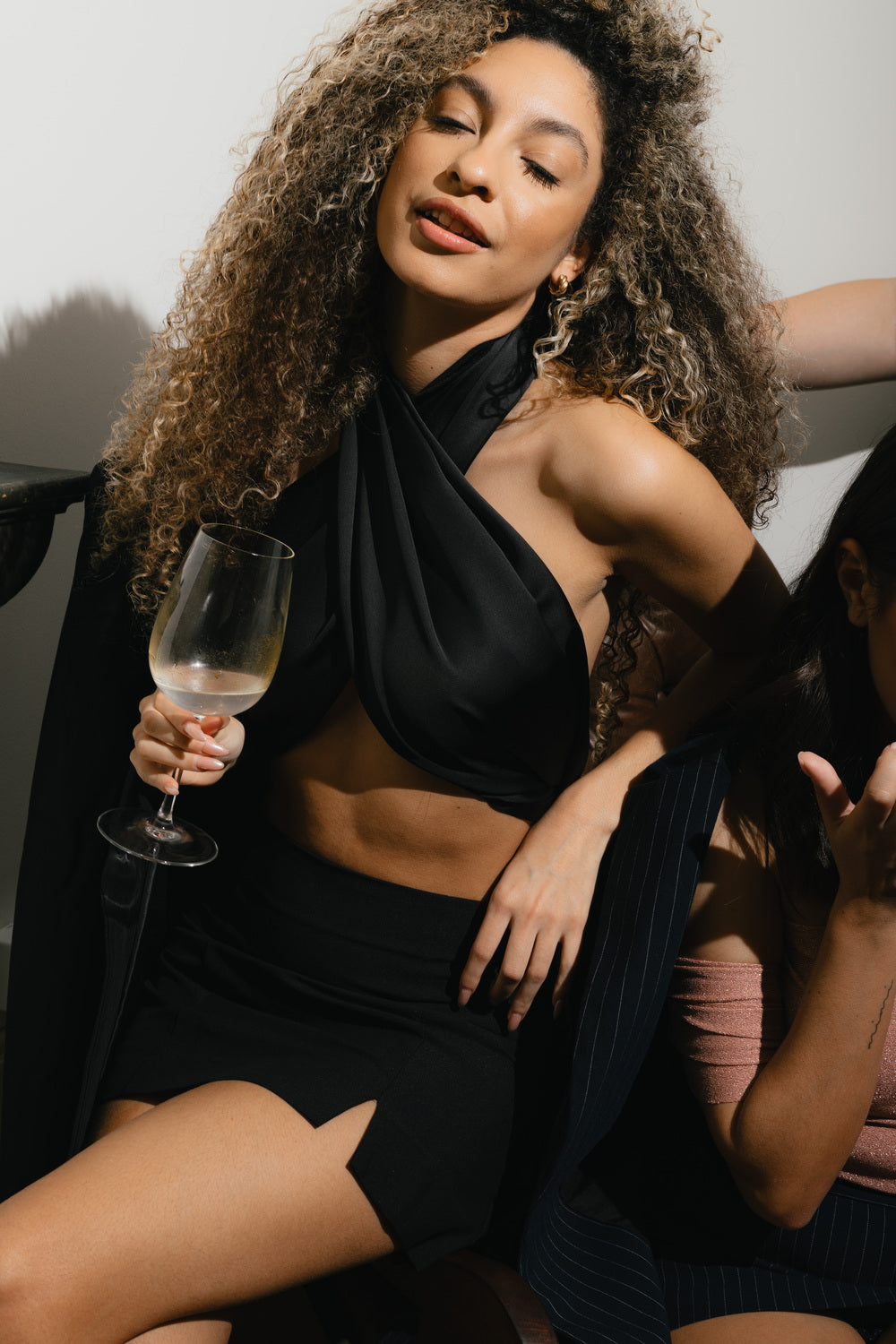 TON INDISPENSABLE SATIN NOIR