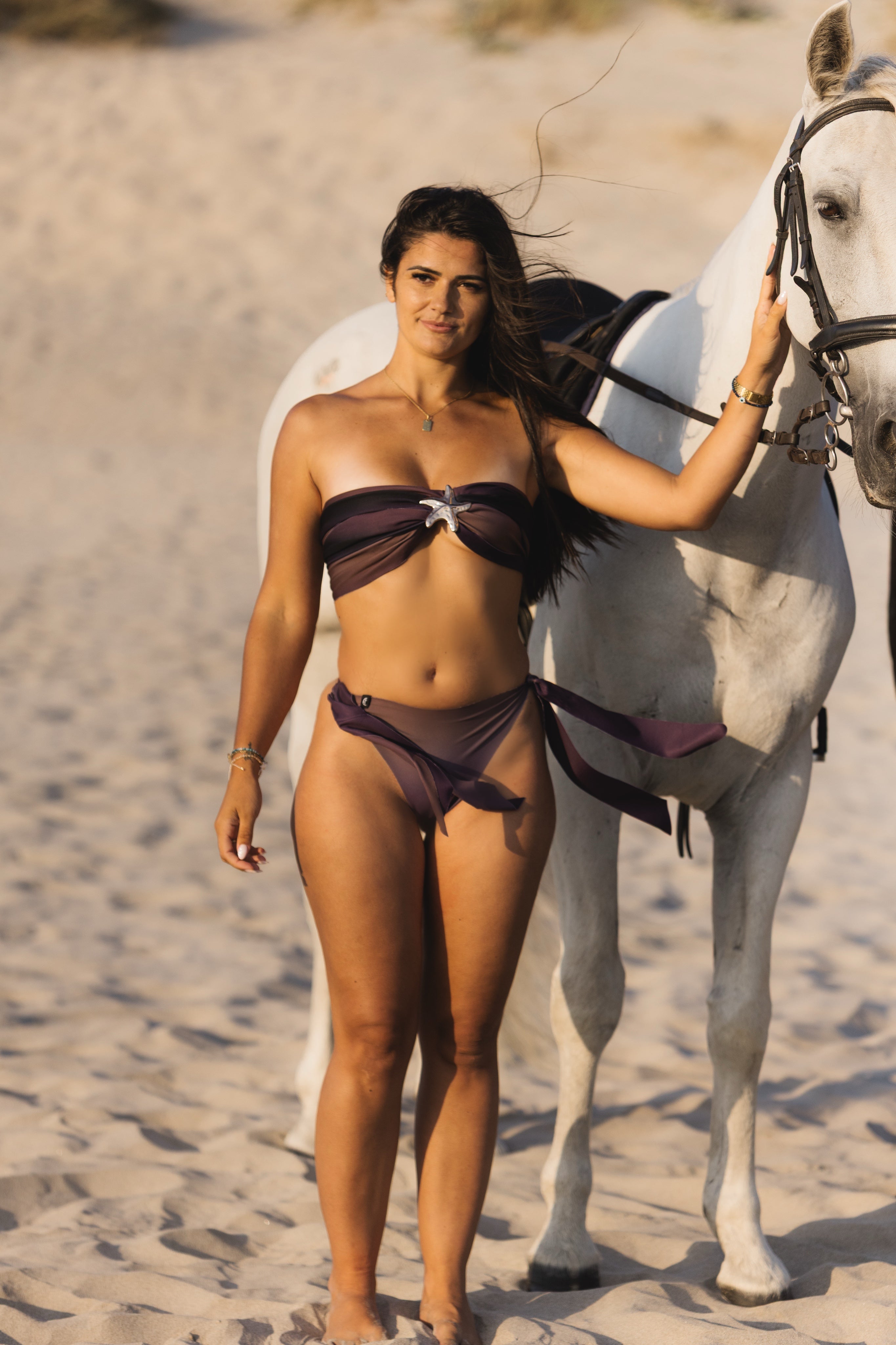 L'INCROYABLE TOP SWIM - VIOLET